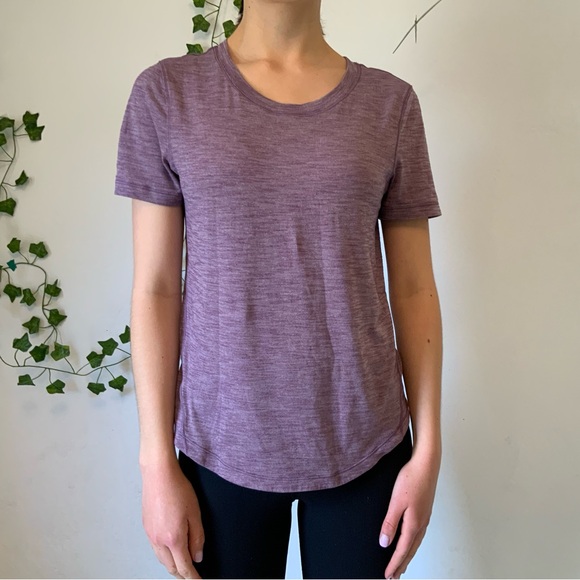 lululemon athletica Tops - Purple Lululemon Athletic Te-shirt size 4